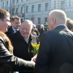 с президентом